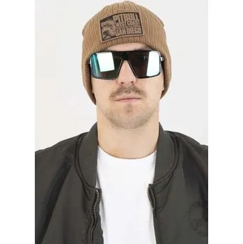 Čepice Pitbull čepice beanie hnědá, univerzální velikost