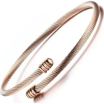 Náramek Pánský otevřený náramek starorůžová