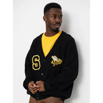 Pánský svetr Nike SB Collegial Cardigan (black) L, černá