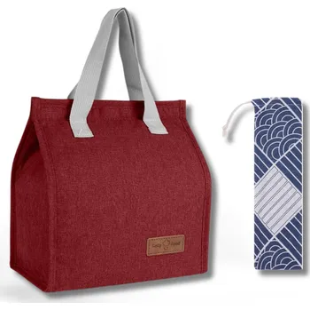 Termotaška Vicloon Pikniková taška červená 2L