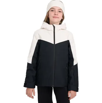 Dívčí bunda Dívčí lyžařská bunda 4F TJAF0818 černá 20S 158 cm