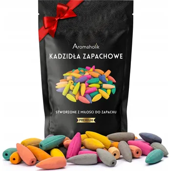 Vonná tyčinka Vonné kužely Aromaholik Přírodní vonné kužely BACKFLOW 150 Ks XXL