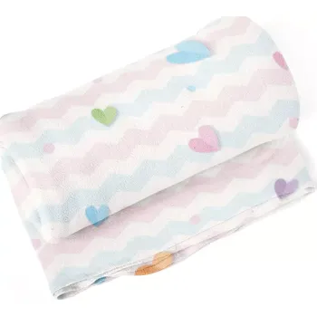 deka Sablio Deka Barevná srdíčka - 150x120 cm