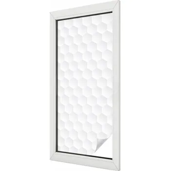 Okenní dekorace Hotová mléčná Fólie 116 x 50 cm