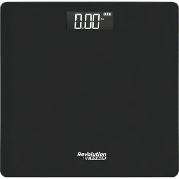 Osobní váha ELEKTRONICKÁ KOUPELNOVÁ VÁHA SKLENĚNÁ ČERNÁ SLIM LCD PŘESNÁ DO 180 KG