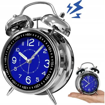 Hodiny Stolní hodiny Bedee stříbrné 1 cm