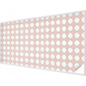 Okenní dekorace Fólie Vitrážová dýha Samolepicí Mléčná fólie na okno Vzor vějíře 200x100