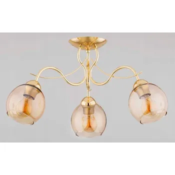 Stropní Svítidlo Alfa 58 x 580 cm žlutá