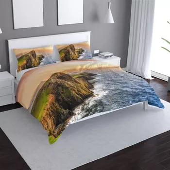 Povlečení Sablio Povlečení Skalnaté pobřeží - 140x220 / 90x70