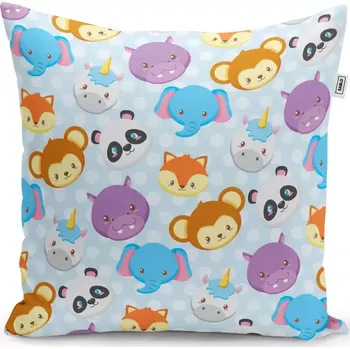 Polštář Sablio Polštář Zoo pro děti - 40x40 cm