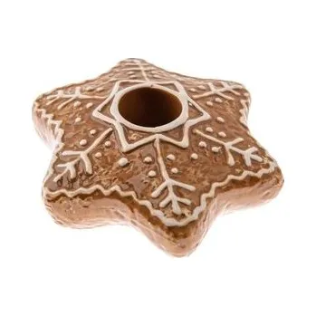 Svícen Keramický svícen hvězda, 6/144 (cs, Dakls)