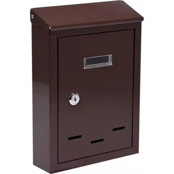 Poštovní schránka Hnědá Poštovní schránka Vorel