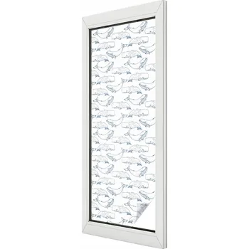 Okenní dekorace Hotová mléčná Fólie 146 x 50 cm