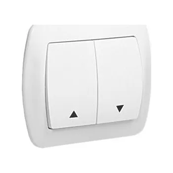 vypínač Žaluziový vypínač pod omítku Kontakt-simon bílý AZ1/11