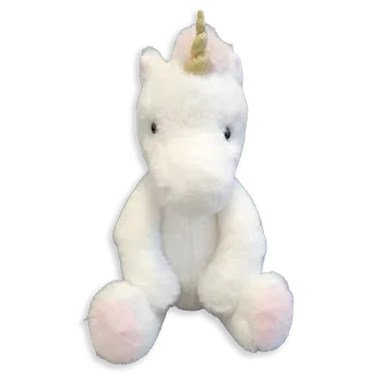 Hračka Alltoys Jednorožec bílý plyšový 40 cm