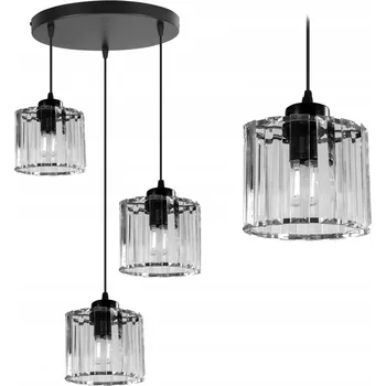 Závěsné svítidlo TOOLIGHT Glamour se 3 světelnými body, patice E27