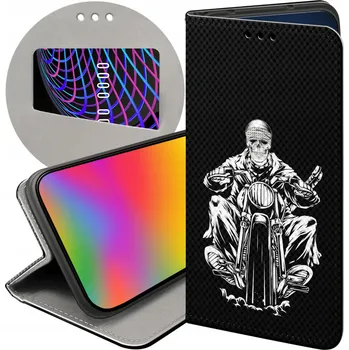 Pouzdro na mobilní telefon Pouzdro s klopou Hello Case pro Samsung Galaxy S25 Ultra bílé