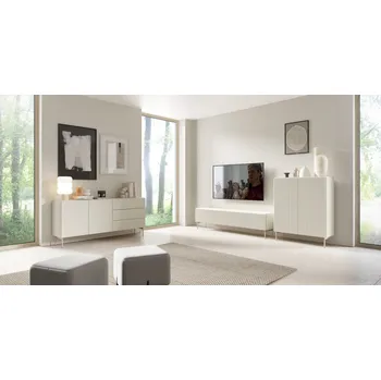 Obývací stěna ArtLas Obývací stěna POLY | cashmere