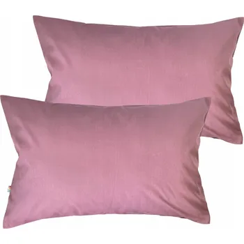 Prostěradlo Sada 2 Povlaků na Polštáře 50x70 cm Bavlna 100%