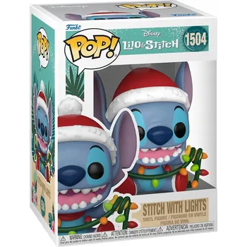 Figurka SBĚRATELSKÁ FIGURKA STITCH BAREVNÁ SE SVĚTLEM 9,5 CM