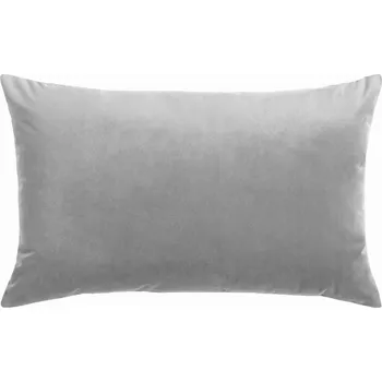 Povlak na polštářek Povlak na polštář 70x45 velurový stříbrný, stříbrný velur