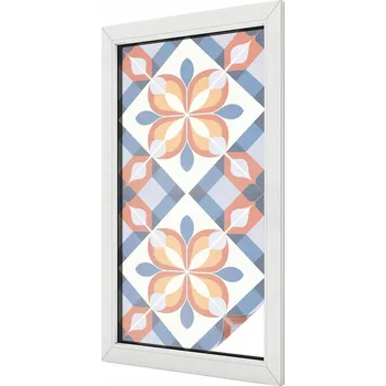 Okenní dekorace Hotová mléčná Fólie 100 x 50 cm