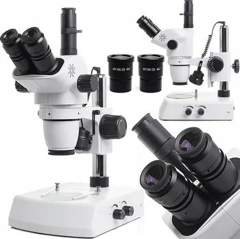 Mikroskop PROFESIONÁLNÍ STEREO MIKROSKOP OPTICKÝ TECHREBAL PC6745 S OKULÁREM