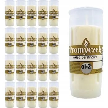 Obraz Parafínový vklad do hřbitovních svíček 13 cm