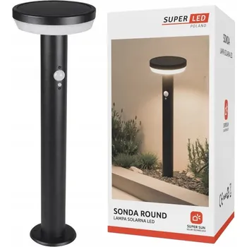 Venkovní osvětlení Solární lampa zapichovací SuperLED černá 50 cm 1 ks