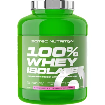 Protein Scitec Nutrition 100% Whey Isolate 1816 g Příchuť: Jahodová bílá čokoláda