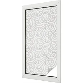 Okenní dekorace Hotová mléčná Fólie 100 x 50 cm