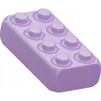ostatní stavebnice MARIOINEX VELKÁ STAVEBNÍ CIHLA, DÍL, KOSTKA - SVĚTLE FIALOVÁ, 1 KS