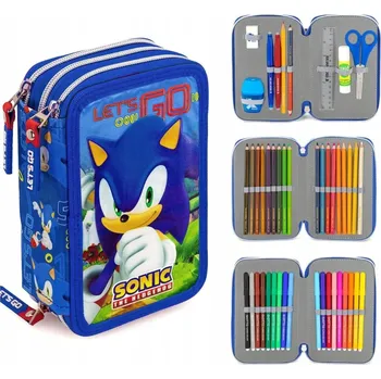 Penál Penál rozkládací trojitý 100