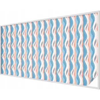 Okenní dekorace Samolepicí Fólie na Okno Mléčná Matná s Vlnitým Vzorem 200x116 cm