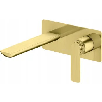 Vodovodní baterie Umyvadlová baterie pod omítku Kohlman EXPERIENCE, kartáčované zlato