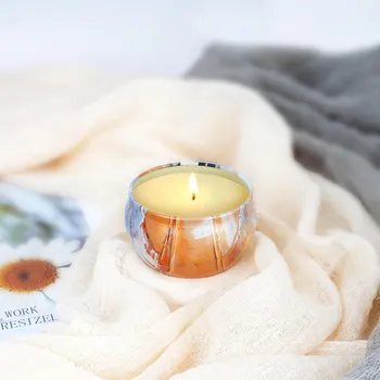 Svíčka SADA 9 VOŇAVÝCH SÓJOVÝCH SVÍČEK KUSŮ DÁREK PRO SVÁTEČNÍ PŘÍLEŽITOSTI