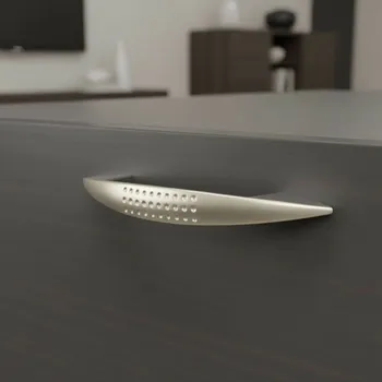 Nábytkové kování Gamet Úchytka TYLLAU / Nikl matný 96 mm