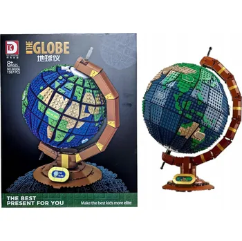 ostatní stavebnice Globus z kostek / Obrovská sada / Stavební Stavebnice / 1587 dílků