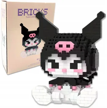 ostatní stavebnice Stavebnice Dárek stavebnic Kuromi Fairytale, 161 dílů