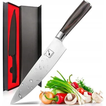 Kuchyňský nůž JAPONSKÝ ŠÉFKUCHAŘSKÝ NŮŽ, NŮŽ OSTRÝ, NEREZOVÁ OCEL NEREZOVÉ OCELI, IMARKU