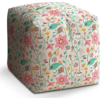 Taburet Sablio Taburet Cube Malování: 40x40x40 cm