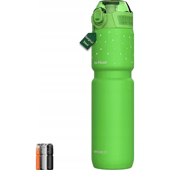 Láhev IZOLOVANÁ CYKLISTICKÁ LÁHEV 700ML NEREZOVÁ OCEL LIME ZELENÁ