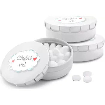 Bonbon Sablio Mentolky Chybíš mi - 3 ks