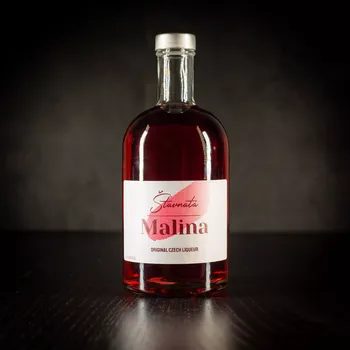 Likér Šťavnatá Malina 0,5 l Osobní – se jménem obdarovaného