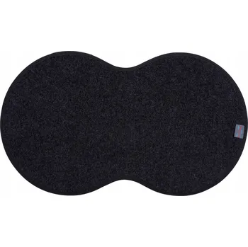 Miska pro psa Textilní podložka pod misku (cestovní) Max-Dywanik černá 1 l