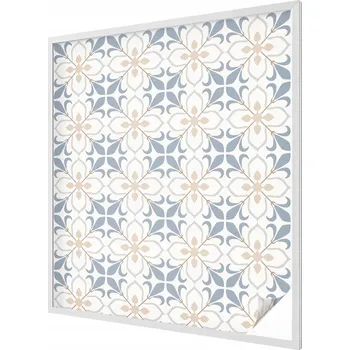 Okenní dekorace Fólie Okenní dýha Samolepicí Mléčná vitráž Květinová krása 100x116