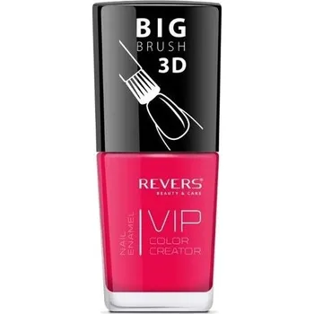 Lak na nehty Revers Cosmetics Vip lak na nehty 3D červený, 12 ml, č. 061 - matný