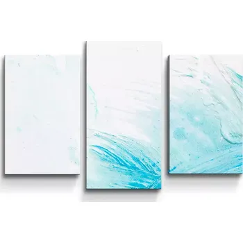 Obraz Sablio Obraz - 3-dílný Abstraktní barvy - 75x50 cm