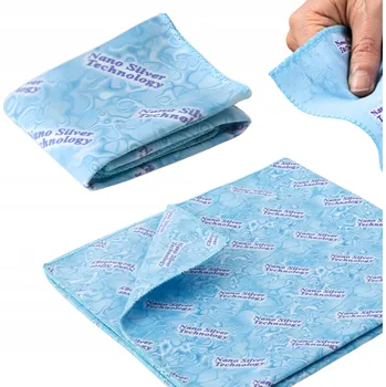 Utěrka RAYPATH Sunbeam Utěrka L 38x41 Nanostříbro na okna Sklo Auta Nábytek Zrcadla