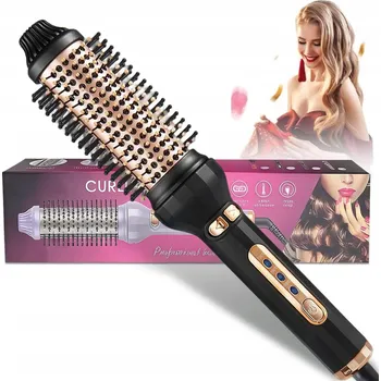 Žehlička na vlasy Nahřívací kartáč na vlasy, konstrukce 2 v 1